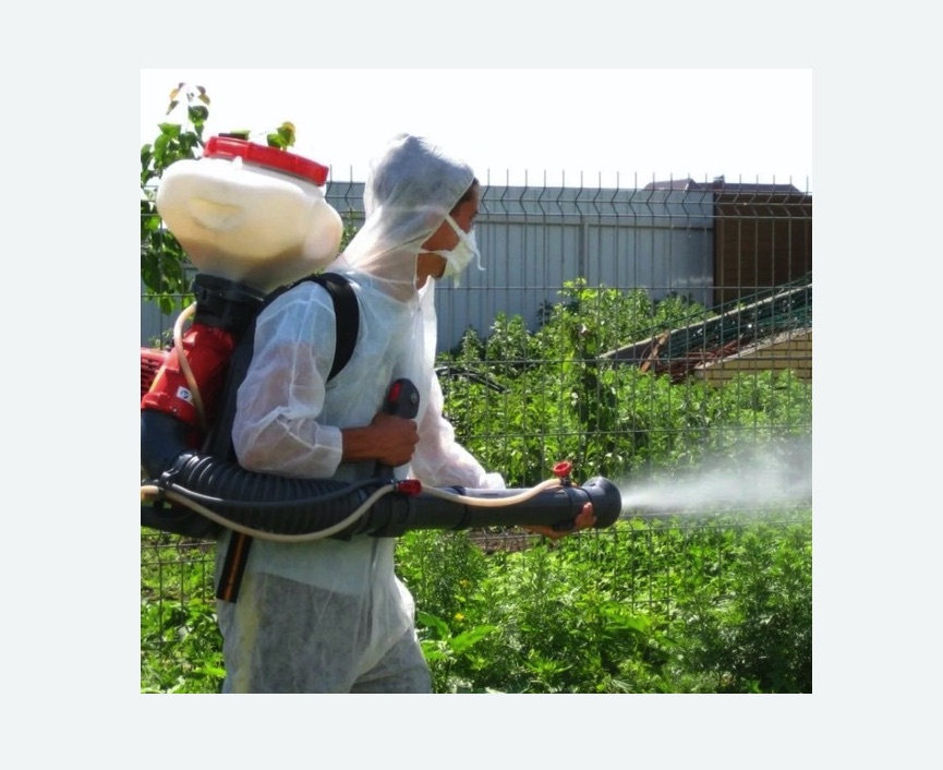 Акарицидная обработка территории в  Новоалександрово 